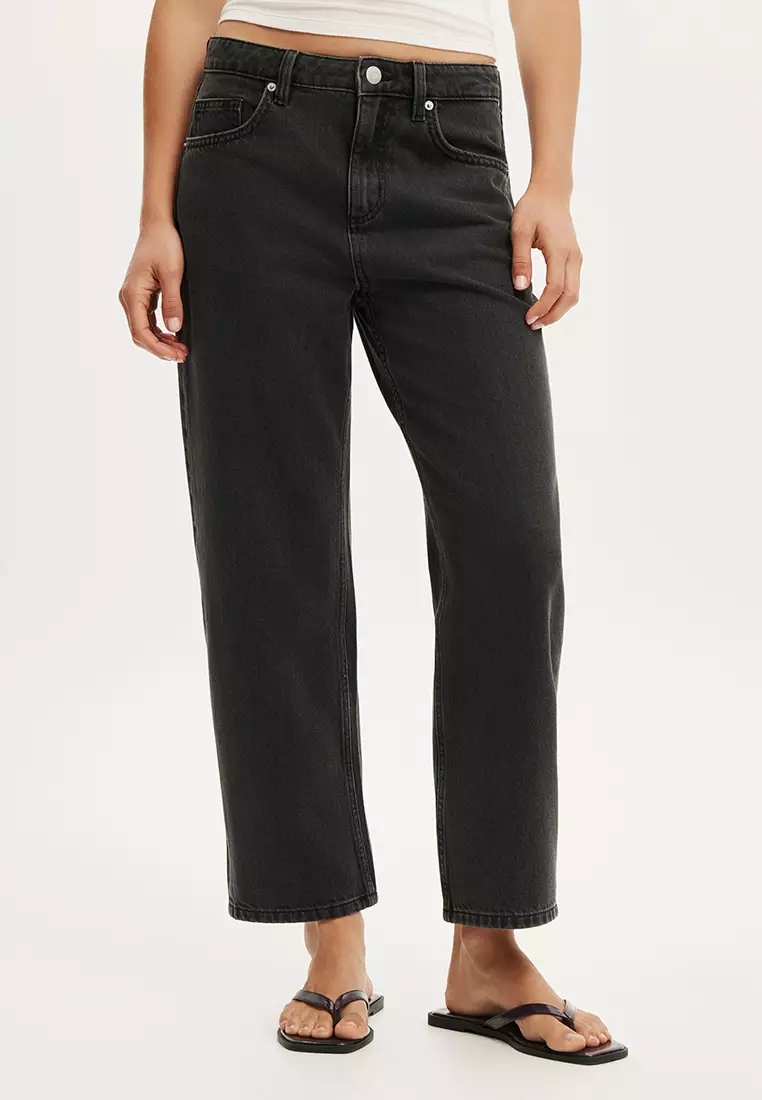 Straight Crop Jeans