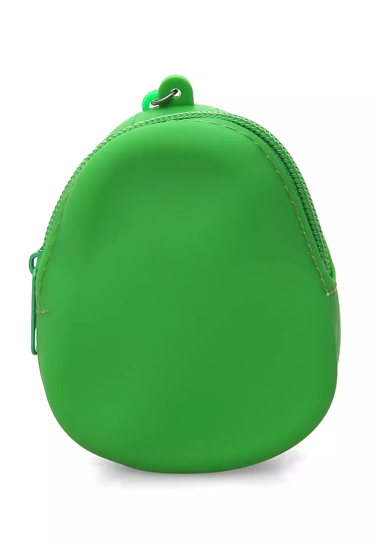 Chloe Dompet Jelly Anak Unisex Coin Purse Uniqe Design Material Silicone ORIGINAL - Green
