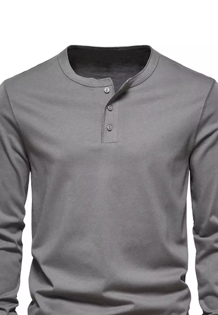 Slim Fit Long Sleeve T-shirt AX501