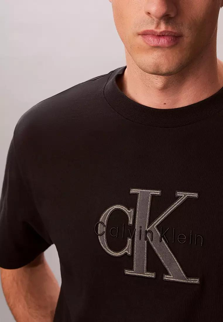 Relaxed Logo Appliqué T-Shirt - Calvin Klein Jeans