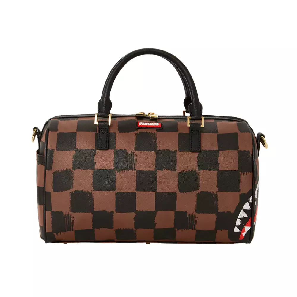 Jual Sprayground Sprayground Shark in Paris Painted Mini Duffle Bag
