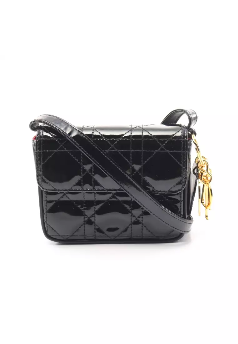 Dior black shop sling bag
