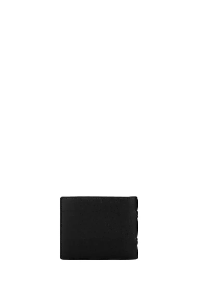 Stitch Bifold Wallet With Coin Compartment