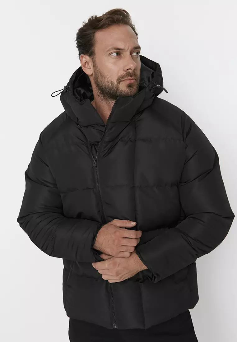 寬鬆防風防水羽絨冬季外套