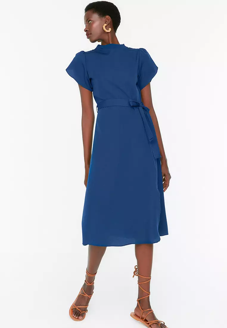 Belted Midi Dress