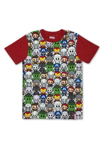Buy Marvel Marvel Avengers Boy Kid T Shirt Maroon Vim19574k Online Zalora Malaysia