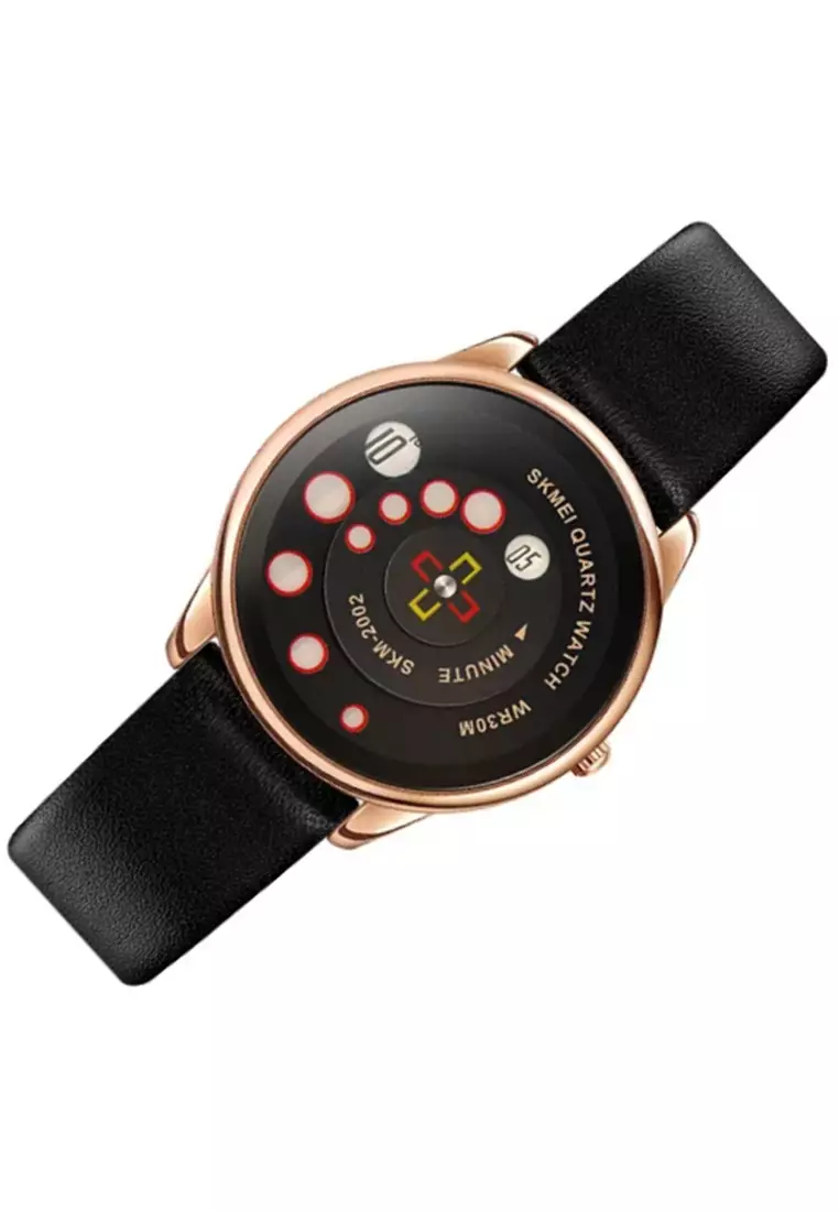 Jam Tangan Analog Pria Waterproof Strap Tali Material PU Leather IR83 ORIGINAL