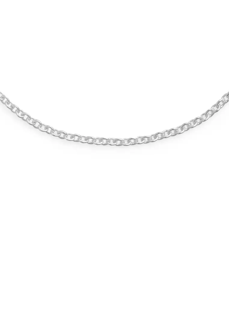 Charms Chain Bracelet Sterling Silver  - Unisex Bracelet for women and men S925 Silver Bracelet DW Official Authentic Original