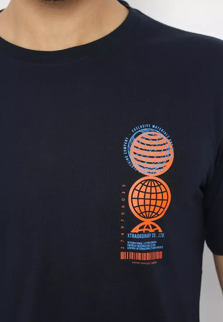 XTRAORDINARY (XO) T-Shirt Cotton Combed Pria 2073190891