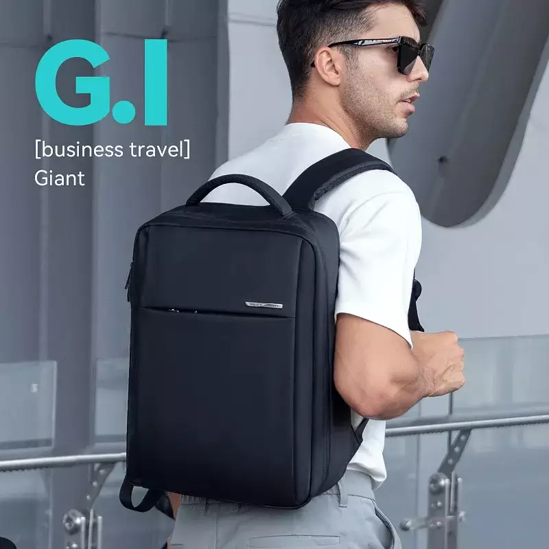 Mark Ryden MR2900 Tas Ransel Backpack Laptop Pria 15.6 Inch - BLACK