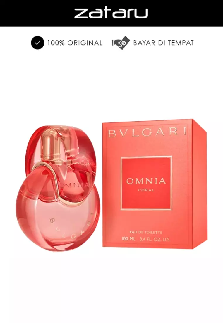 Bvlgari Omnia Coral Woman EDT - 100 ML (Parfum Wanita)