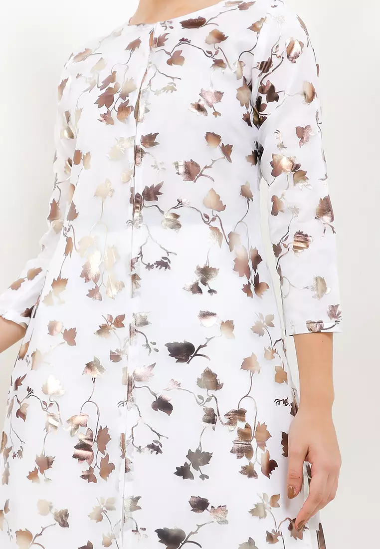 Chanira Festive Ruhi Tunic-White