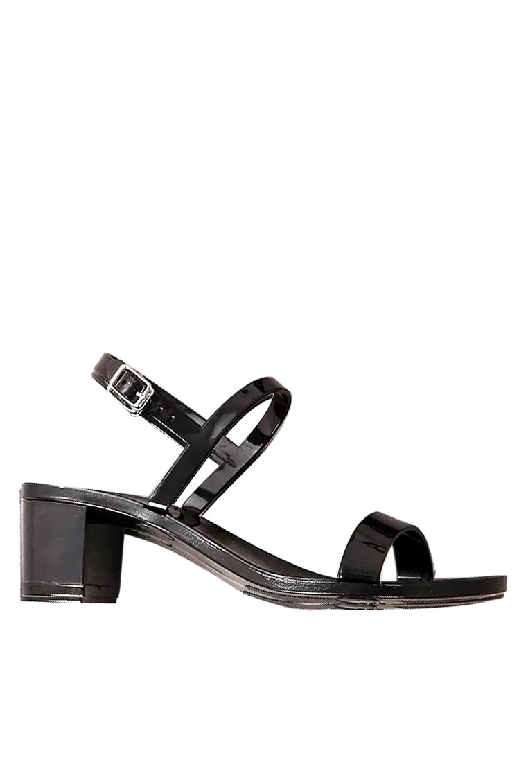 Single Strap Jelly Heels Rain Shoes VR23