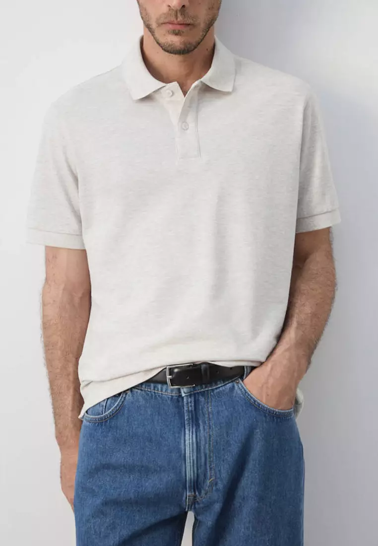 Regular-Fit Piqué Polo Shirt