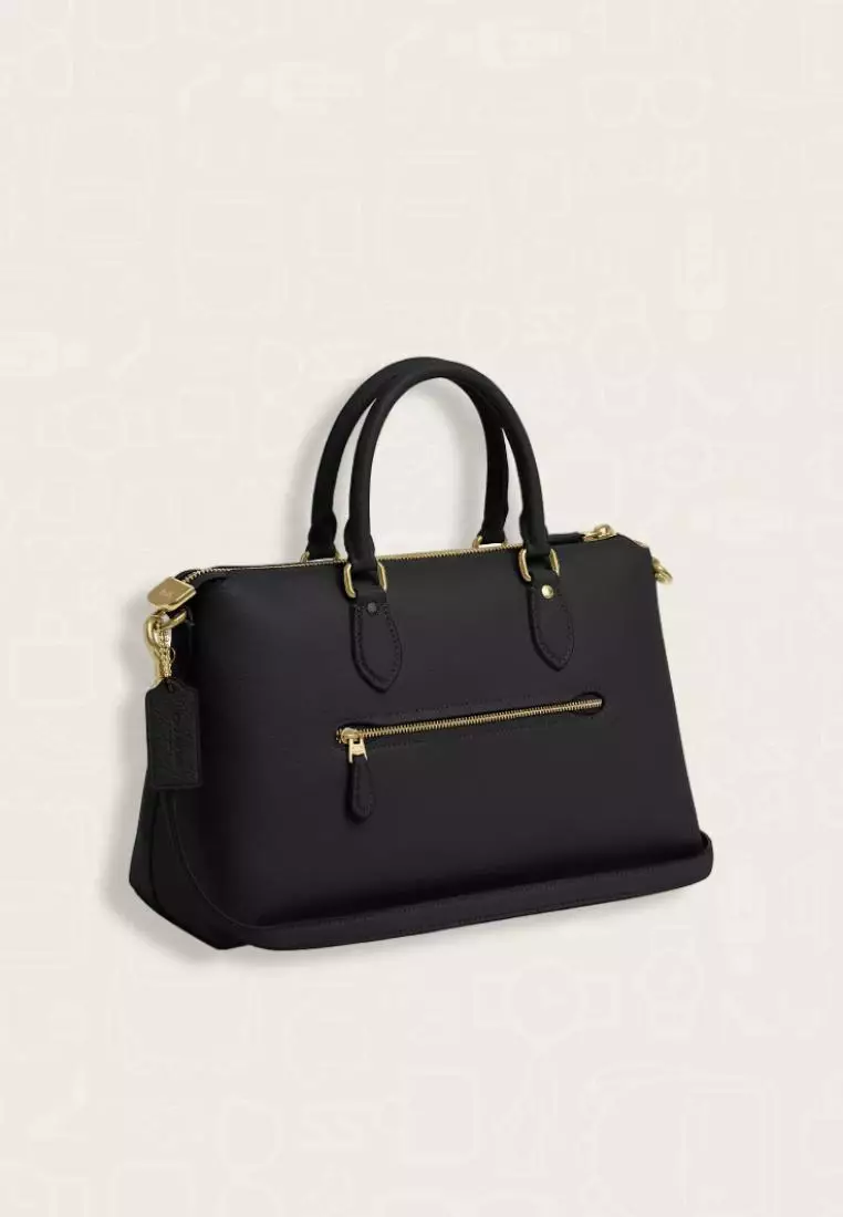 Coach Georgia Satchel Bag Black
