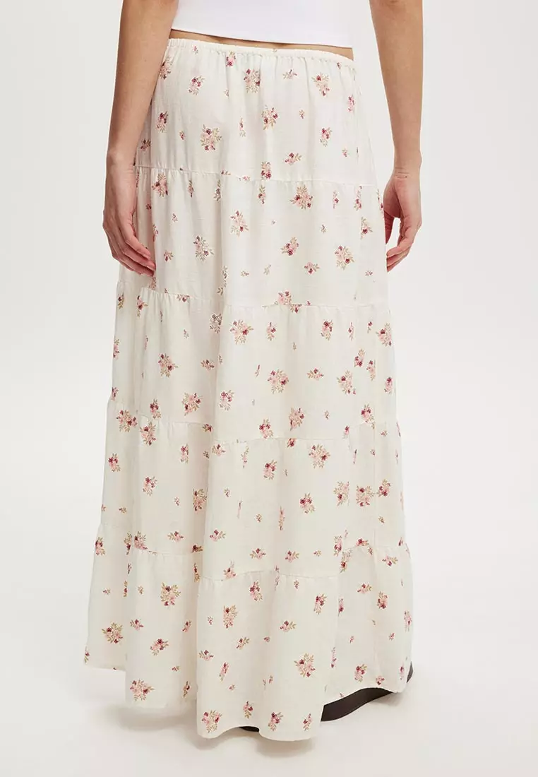 Haven Multi Tiered Maxi Skirt