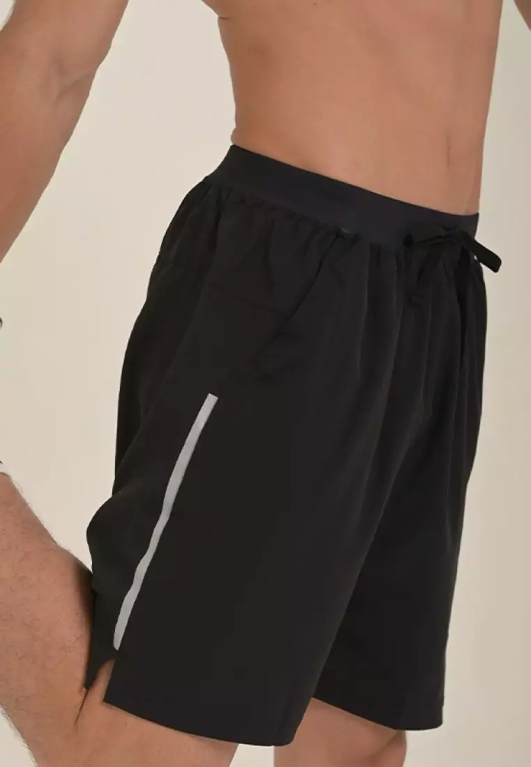 HAPPYFIT Short Men's Basic Running Black