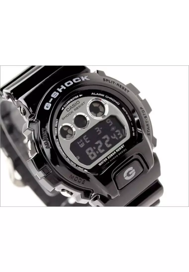 Casio G-Shock Digital Quartz Black Resin Men Watch DW-6900NB-1DR-P