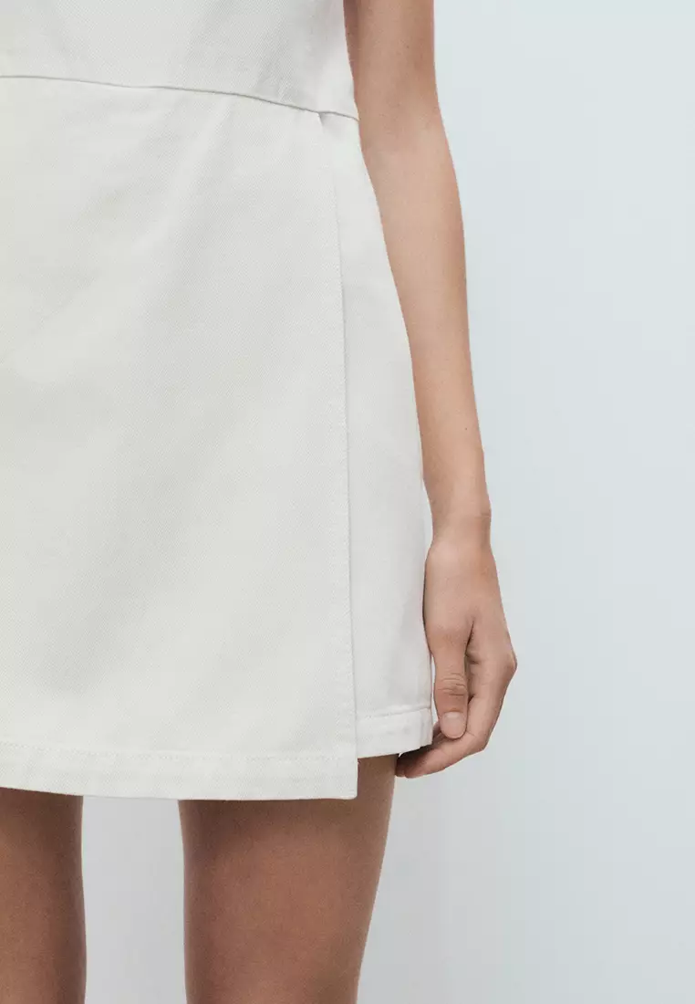 Short Denim Pinafore