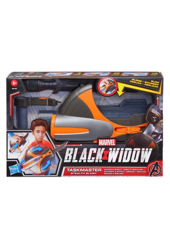 Hasbro multi Marvel Black Widow Taskmaster Stealth Slash Sword and Shield Role Play Toy, Includes Sword and Retractable Shield, 83D5FTH90828AAGS_1