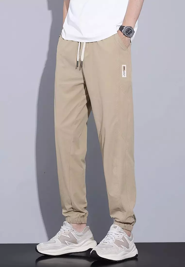 Drawstring Casual Jogger Pants