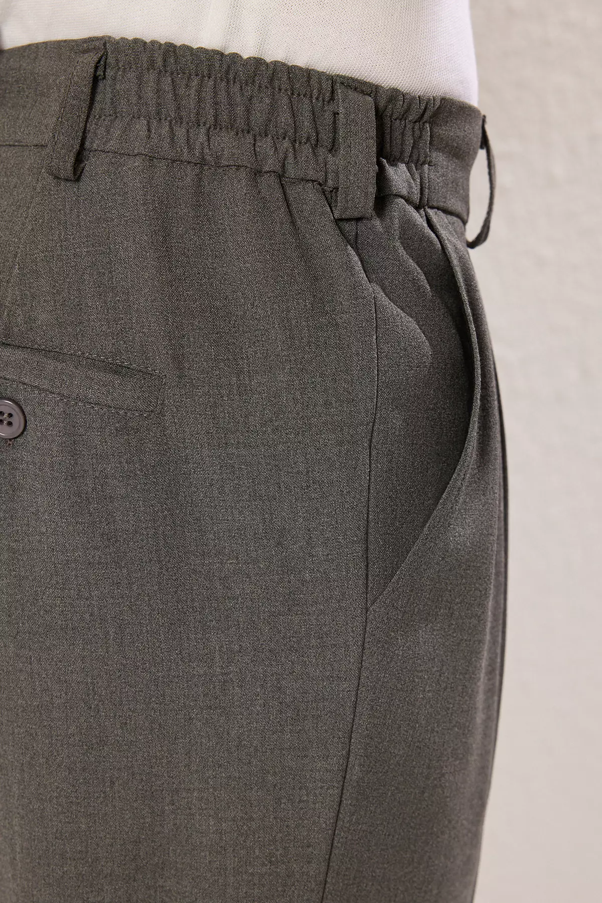 Baggy Fit Wide Leg Trousers