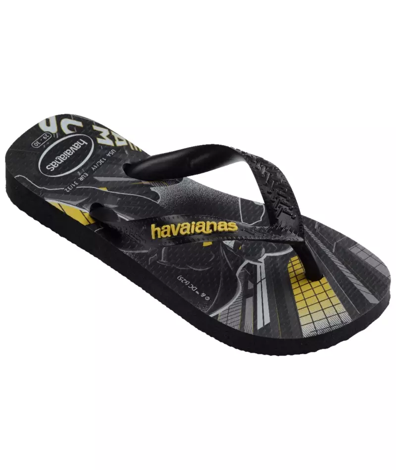 Havaianas 0090 Kids Top Warner - Black - Sandal Anak