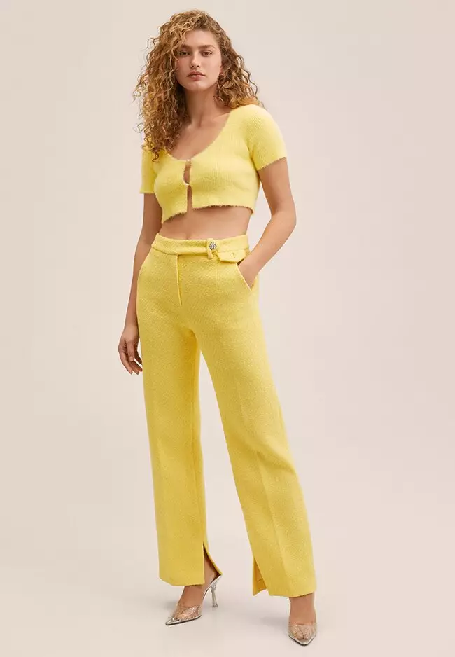 Knitted Cropped Cardigan