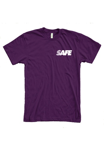 MRL Prints purple Pocket Safe T-Shirt 2AC8FAAEF3D671GS_1