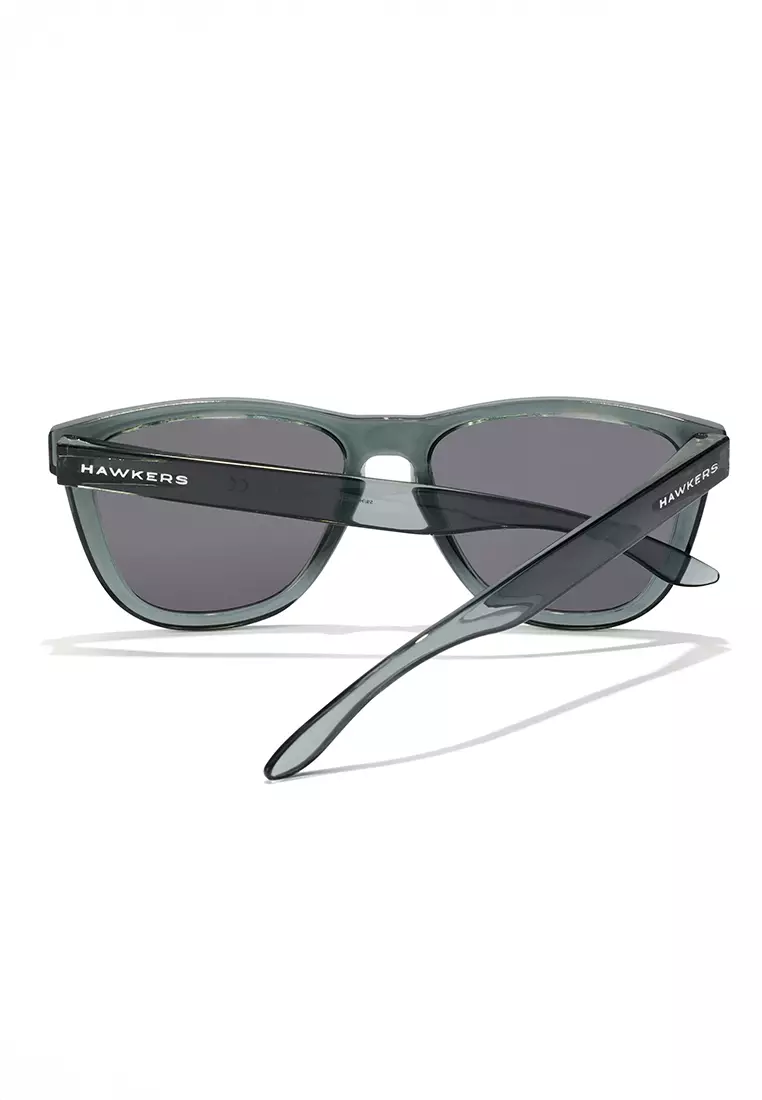 One Raw - Black Transparent Dark Sunglasses for Men and Women, Unisex. Official Product designed and Made in Spain