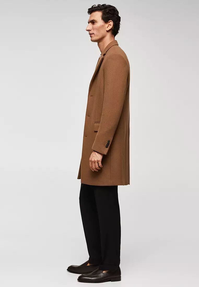 Recycled wool coat outlet