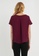 FORCAST purple FORCAST Sonia Round-Neck Blouse 31A8CAA6450F05GS_3