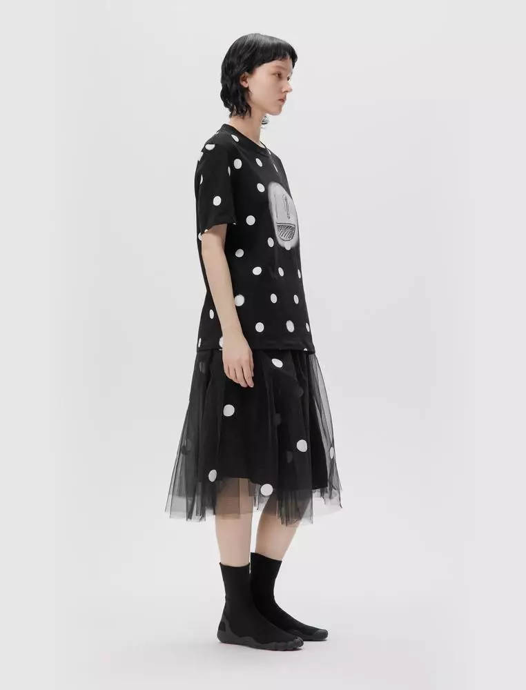 JNBY Women's Polka Dot Print T-Shirt