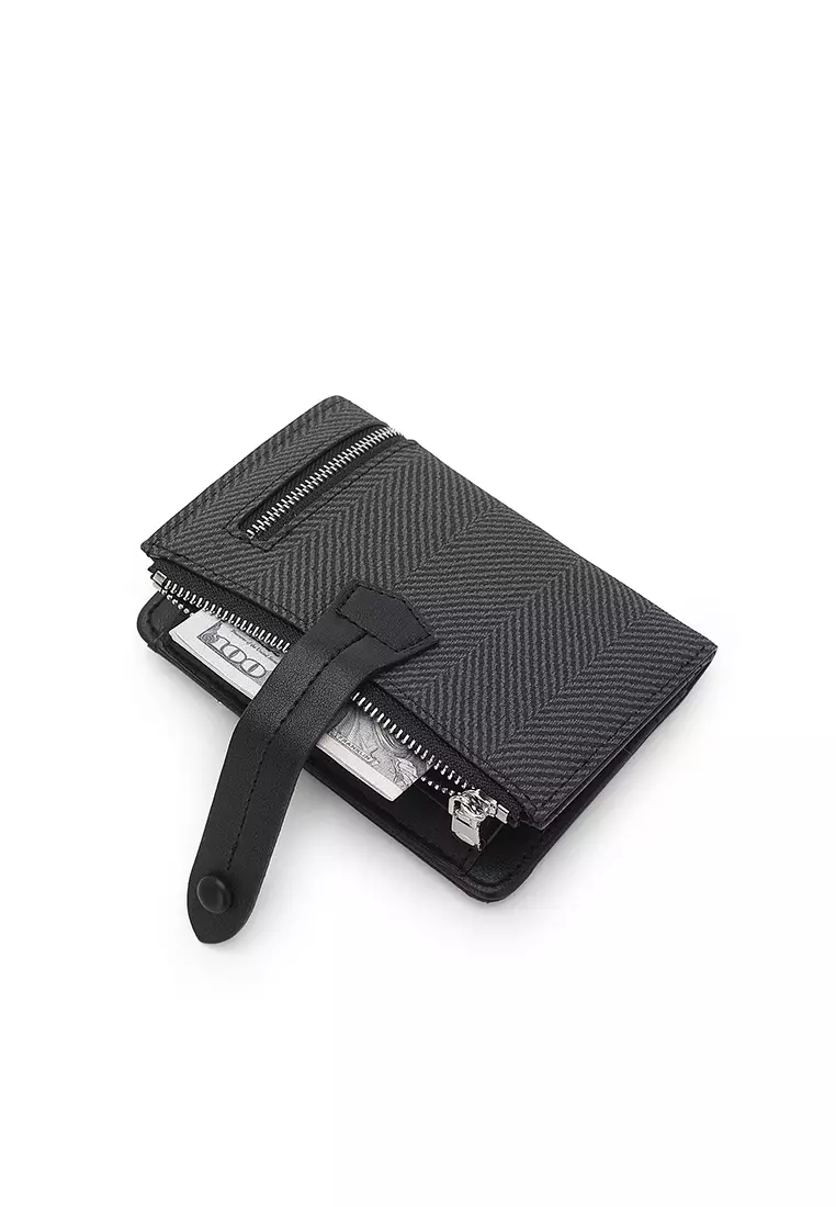 Women's Short Wallet / Purse - Black