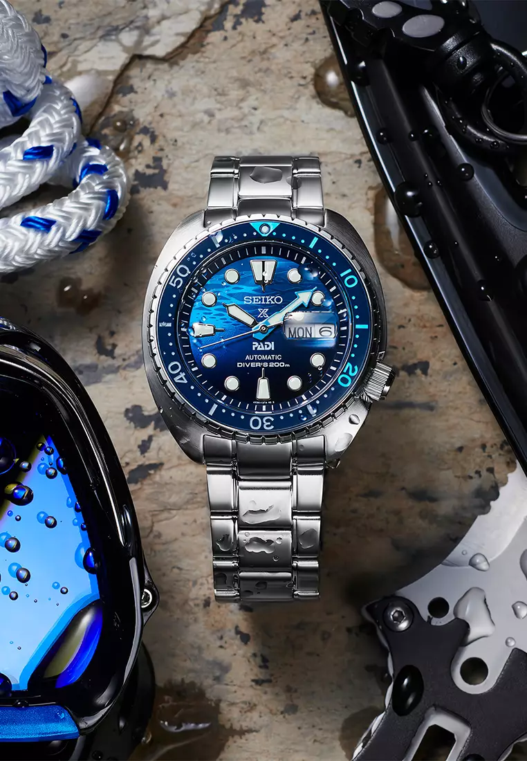 Seiko Prospex PADI Special Edition - Jam Tangan Pria - Stainless Steel - SPB375J1