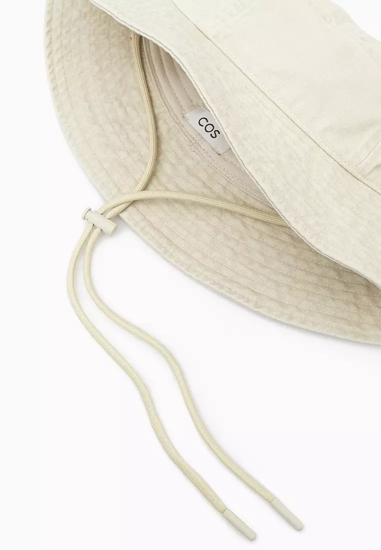 Buy COS Washed CottonTwill Bucket Hat Online ZALORA Malaysia