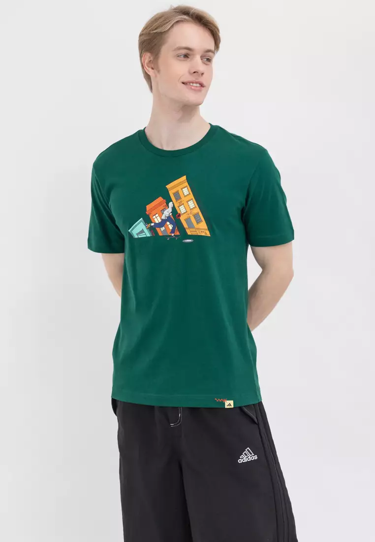 Doodle Hunt Skate Graphic T-Shirt