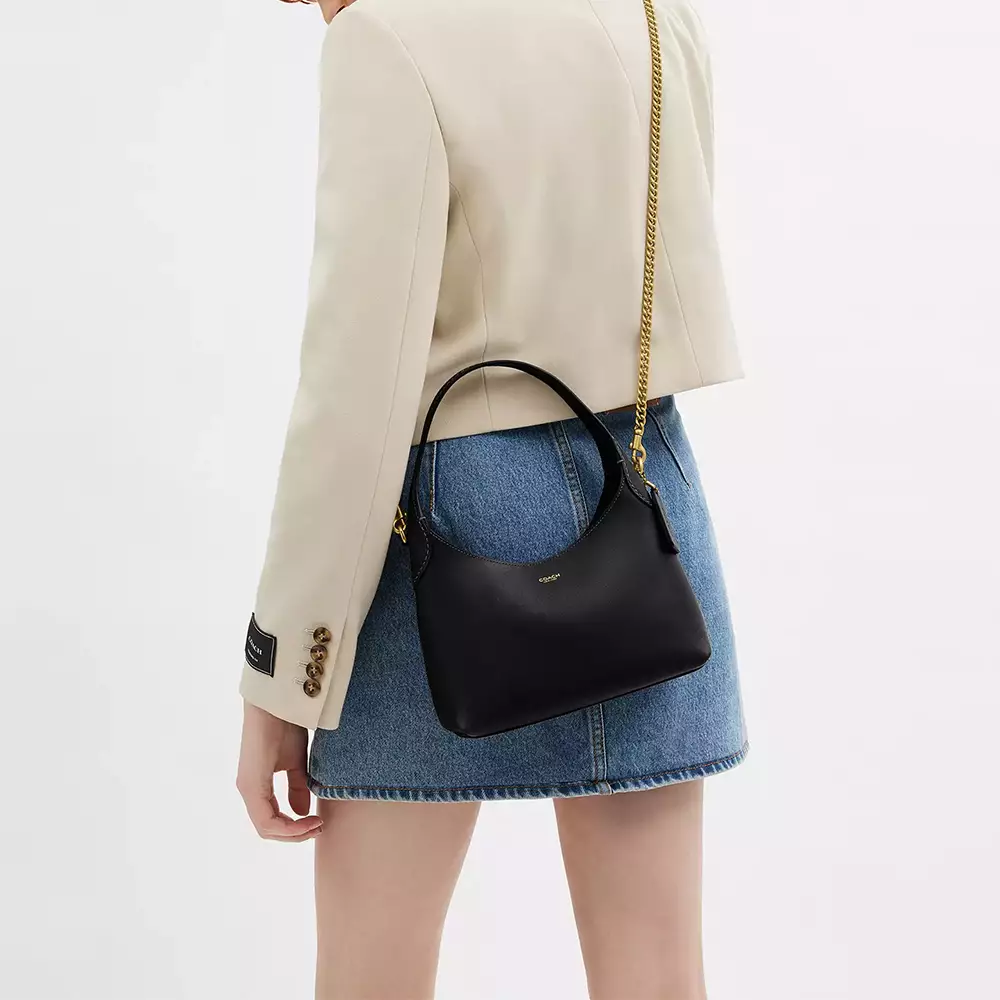 Brooklyn Shoulder Bag 23 Leather Black