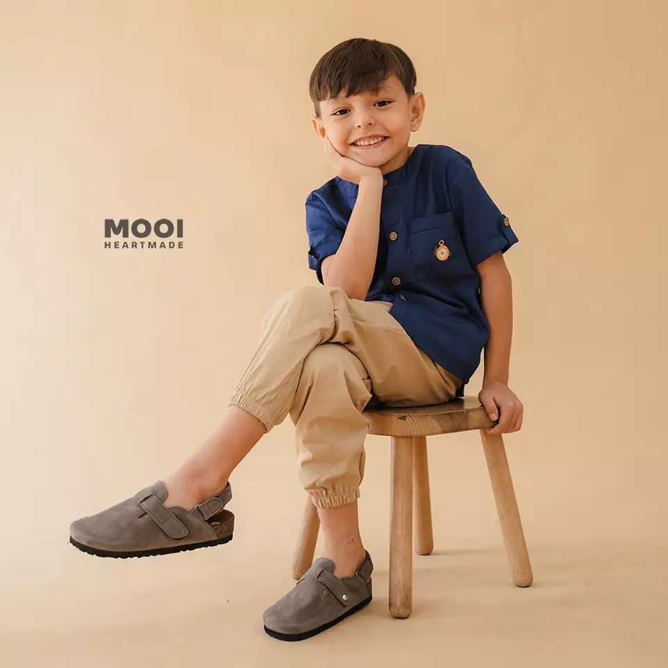 Mooi Celana Jogger Anak Jogger Chinos - Black