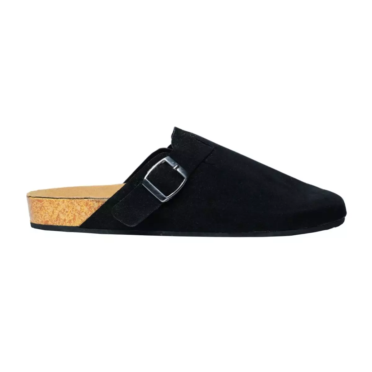 Footstep Footwear Sandal Casual Pria Giga Suede Black Original