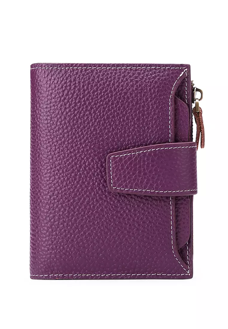 Pebbled Cow Leathers Short Wallet