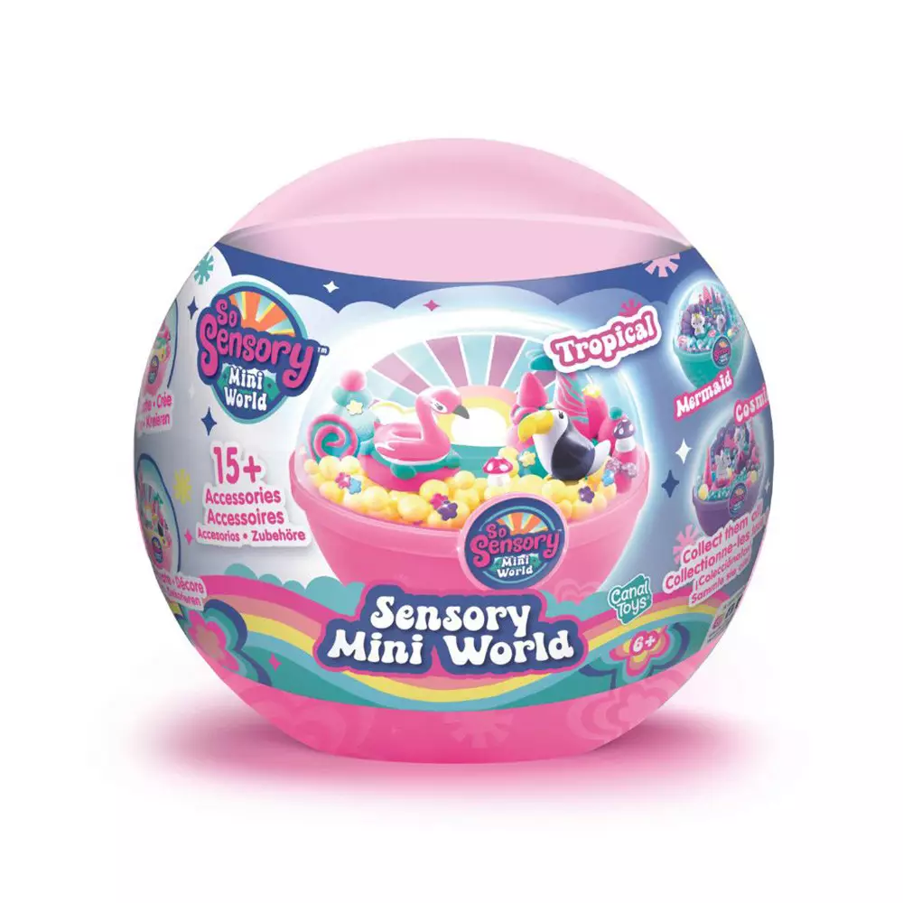 Canal Toys So Sensory Mini World Surprise Ball Sen003 Random