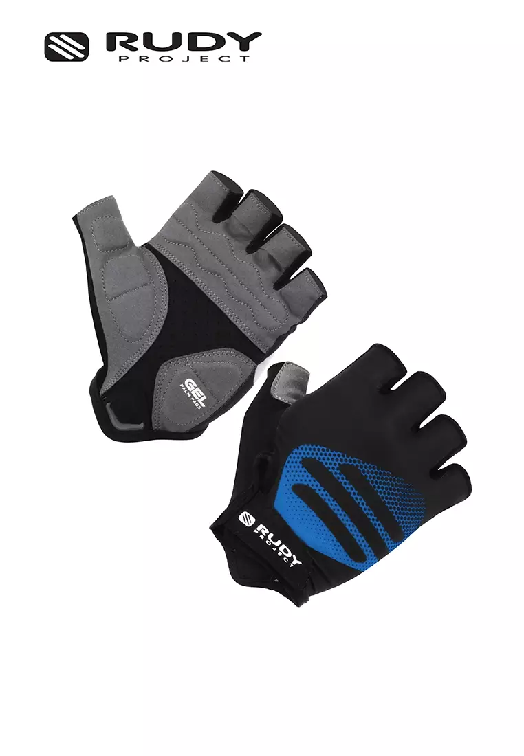 Cycling Gloves – Black Blue | Grip Road Bike Gloves