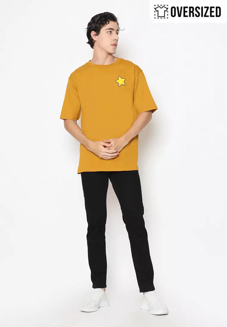 RBJ T-Shirt Cotton Combed Oversized Pria 2079250211