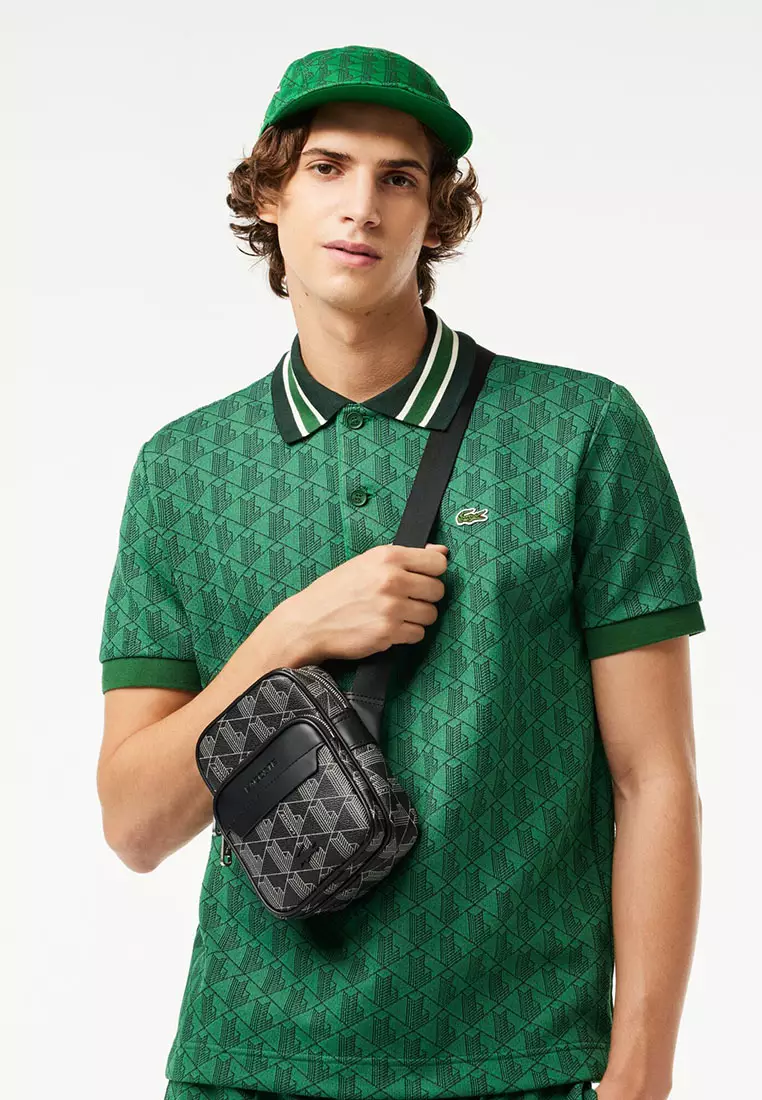 Buy Lacoste The Blend Monogram Small Shoulder Bag Online ZALORA