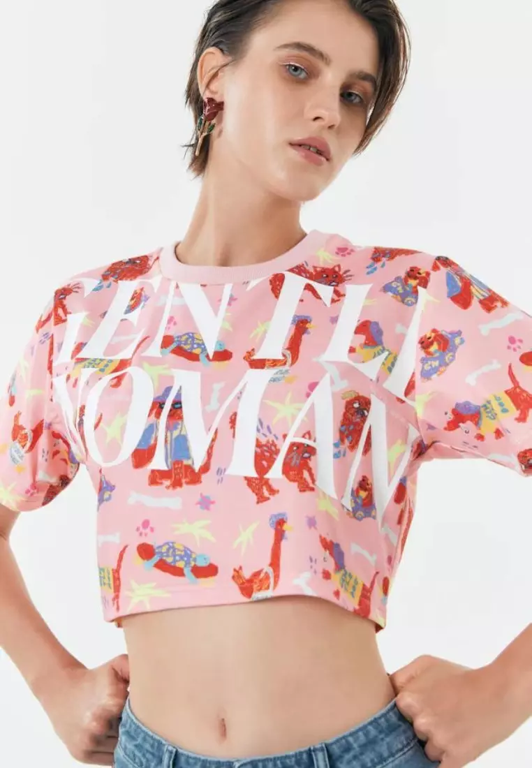 GW Fur-ever Friends Cropped Top