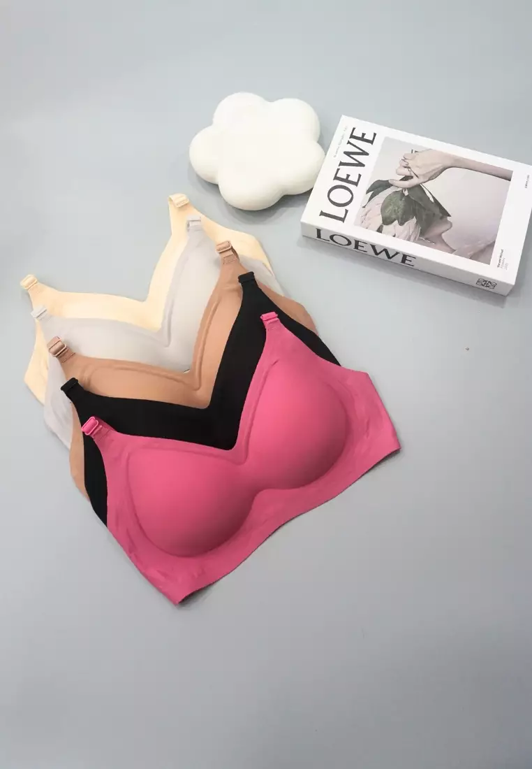 Nadia Seamless Wireless Bra in Nude