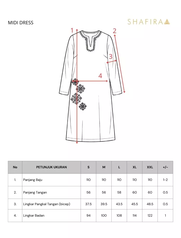 Maverly Midi Dress Long Tunik Wanita Bahan Papper Silk