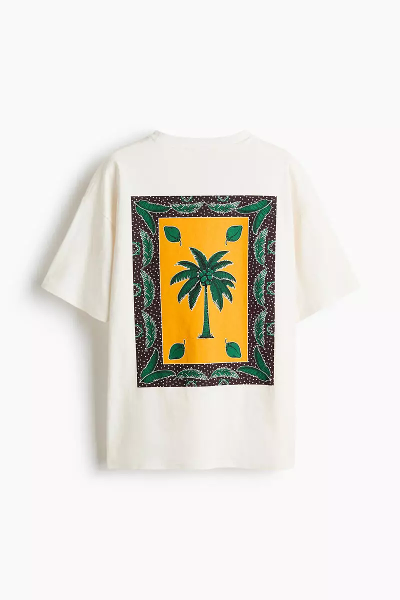 Oversized printed T-shirt
