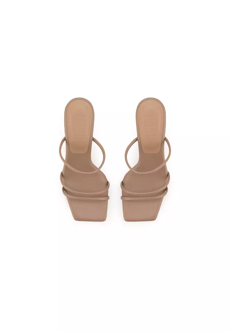 CLOUDFOAM STRAPPY BLOCK HEEL SLIDE